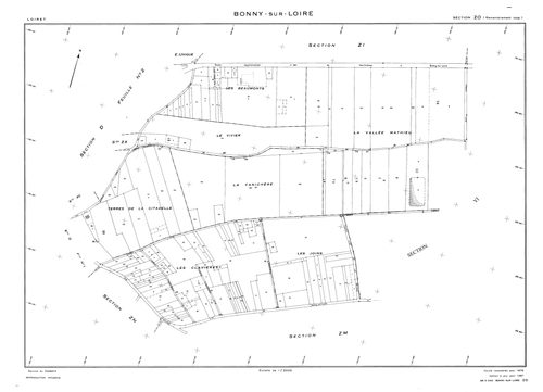 Bonny-sur-Loire - Sections