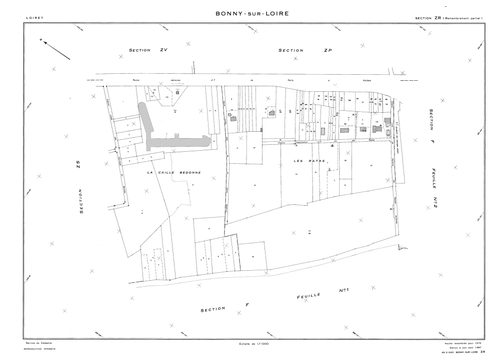 Bonny-sur-Loire - Sections