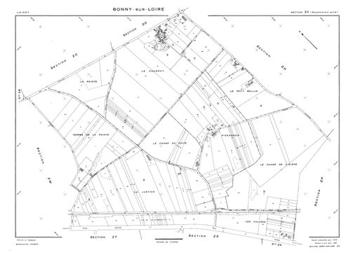 Bonny-sur-Loire - Sections