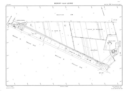 Bonny-sur-Loire - Sections