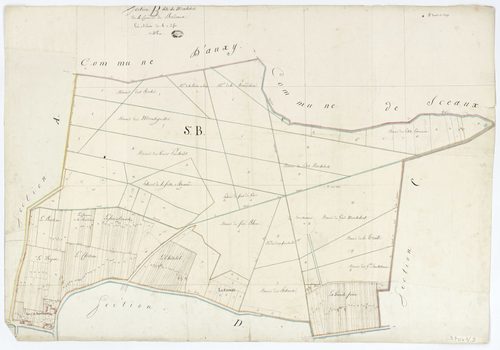 Bordeaux-en-Gâtinais - Sections