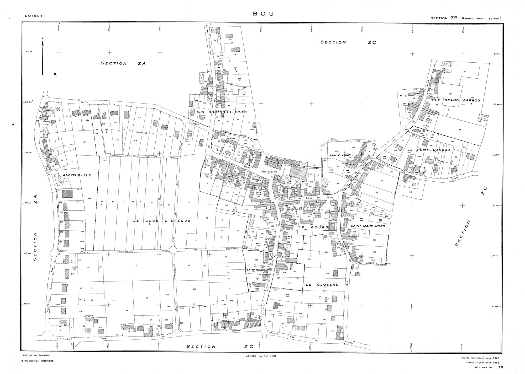 Bou - Sections