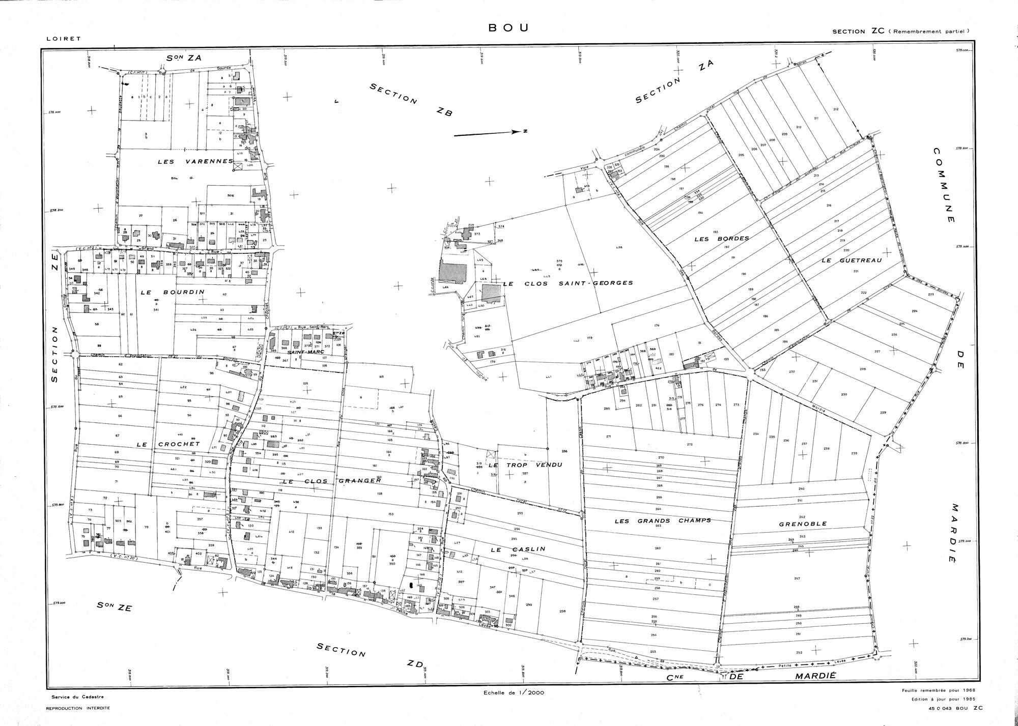 Bou - Sections
