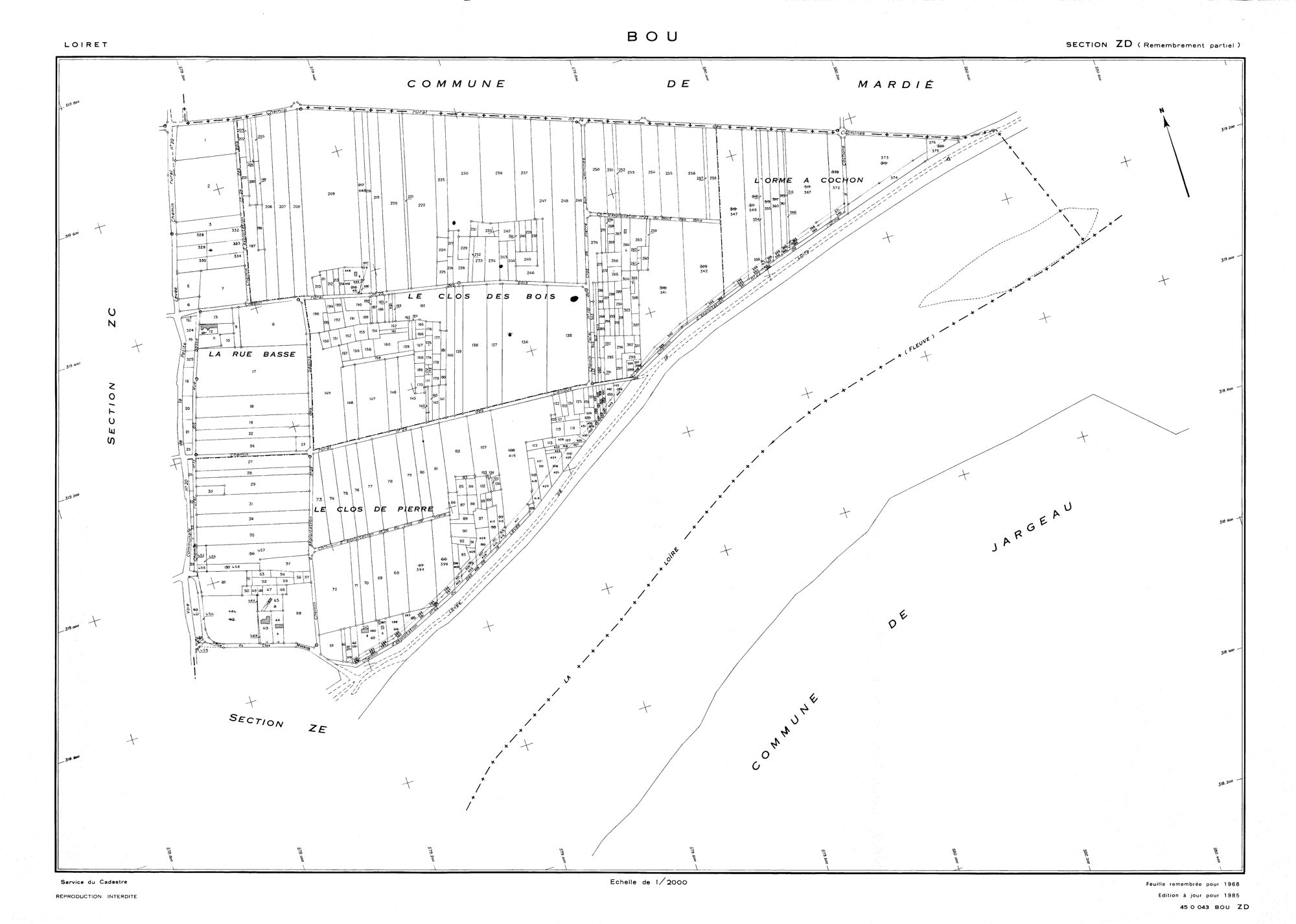 Bou - Sections