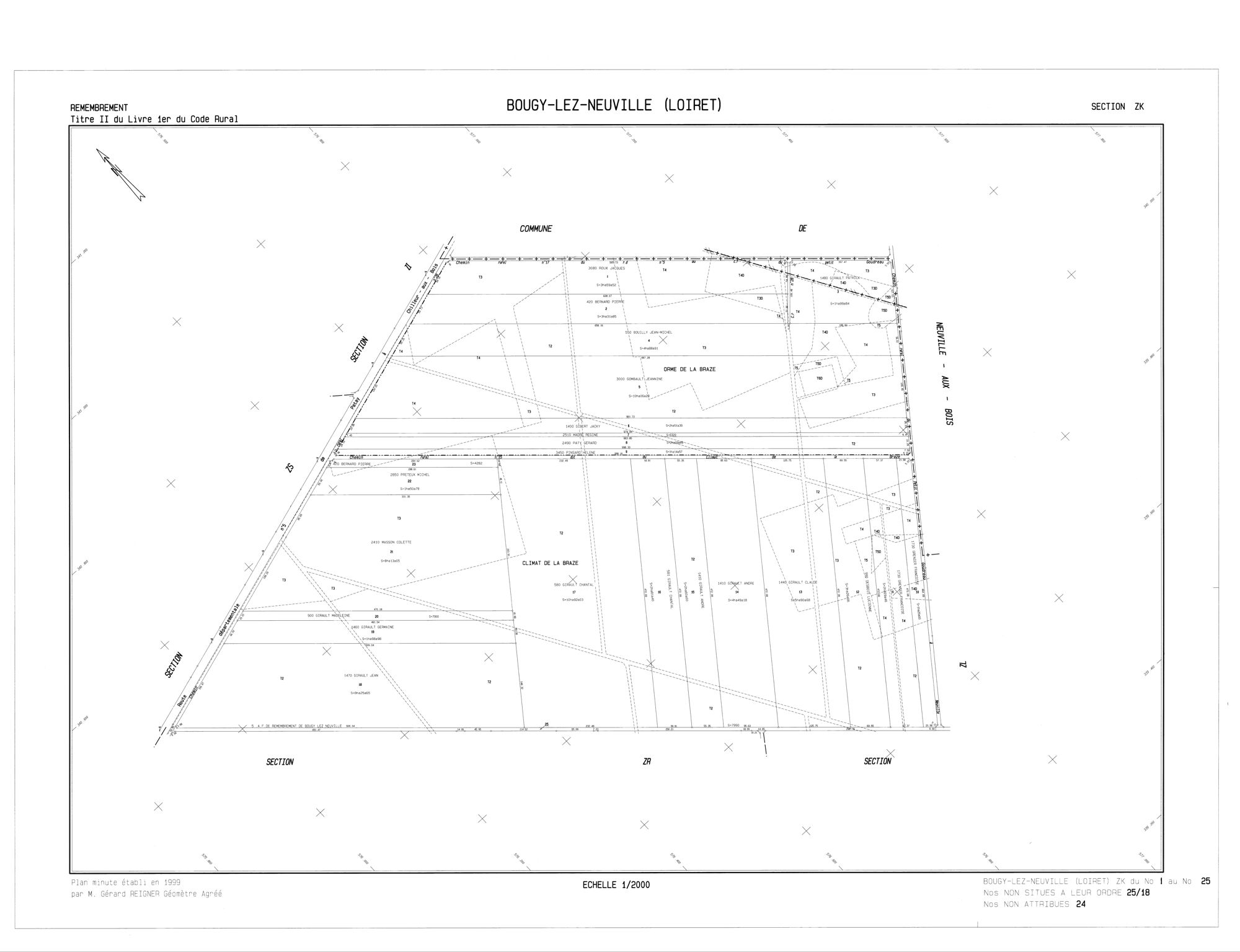 Bougy-lez-Neuville - Sections