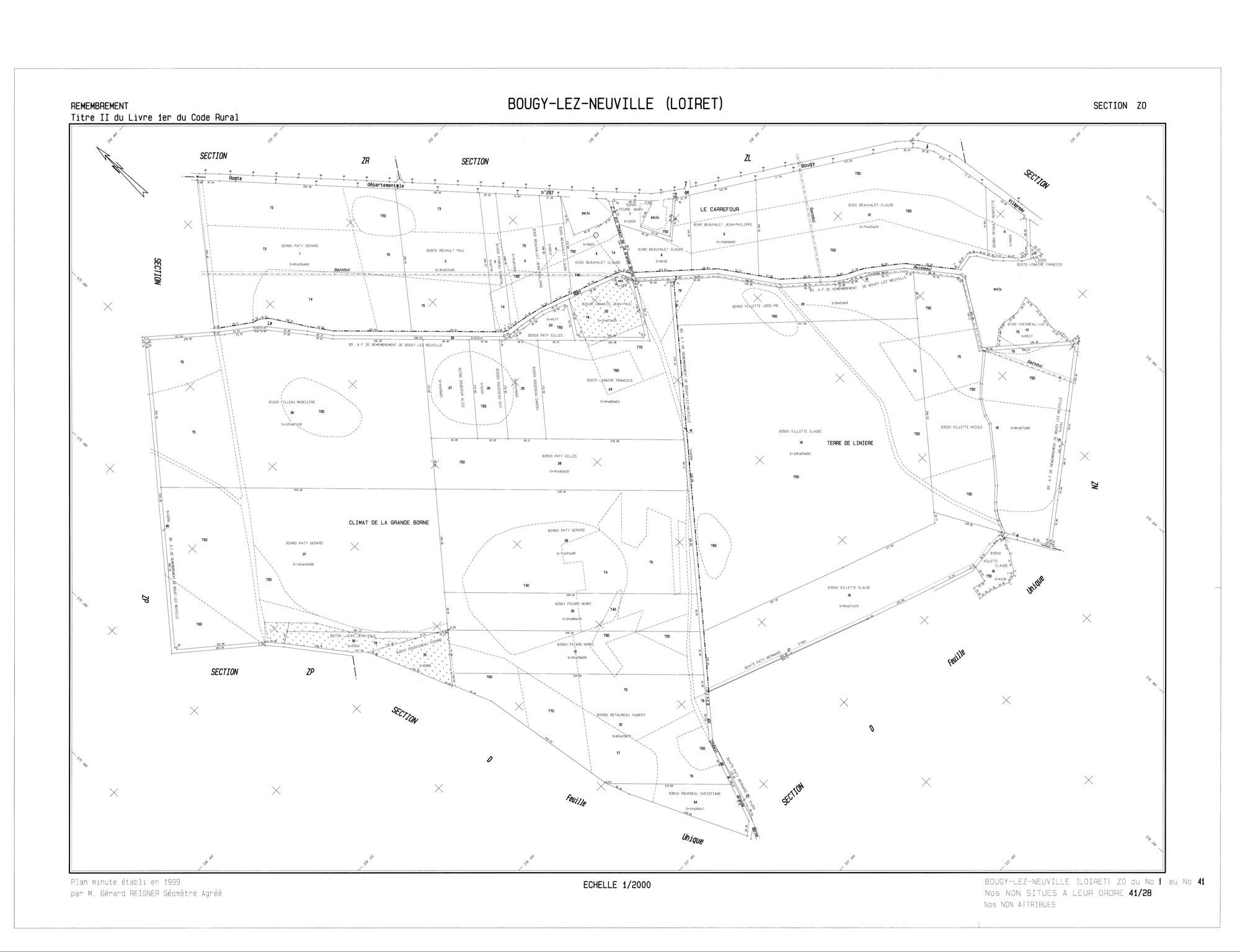 Bougy-lez-Neuville - Sections