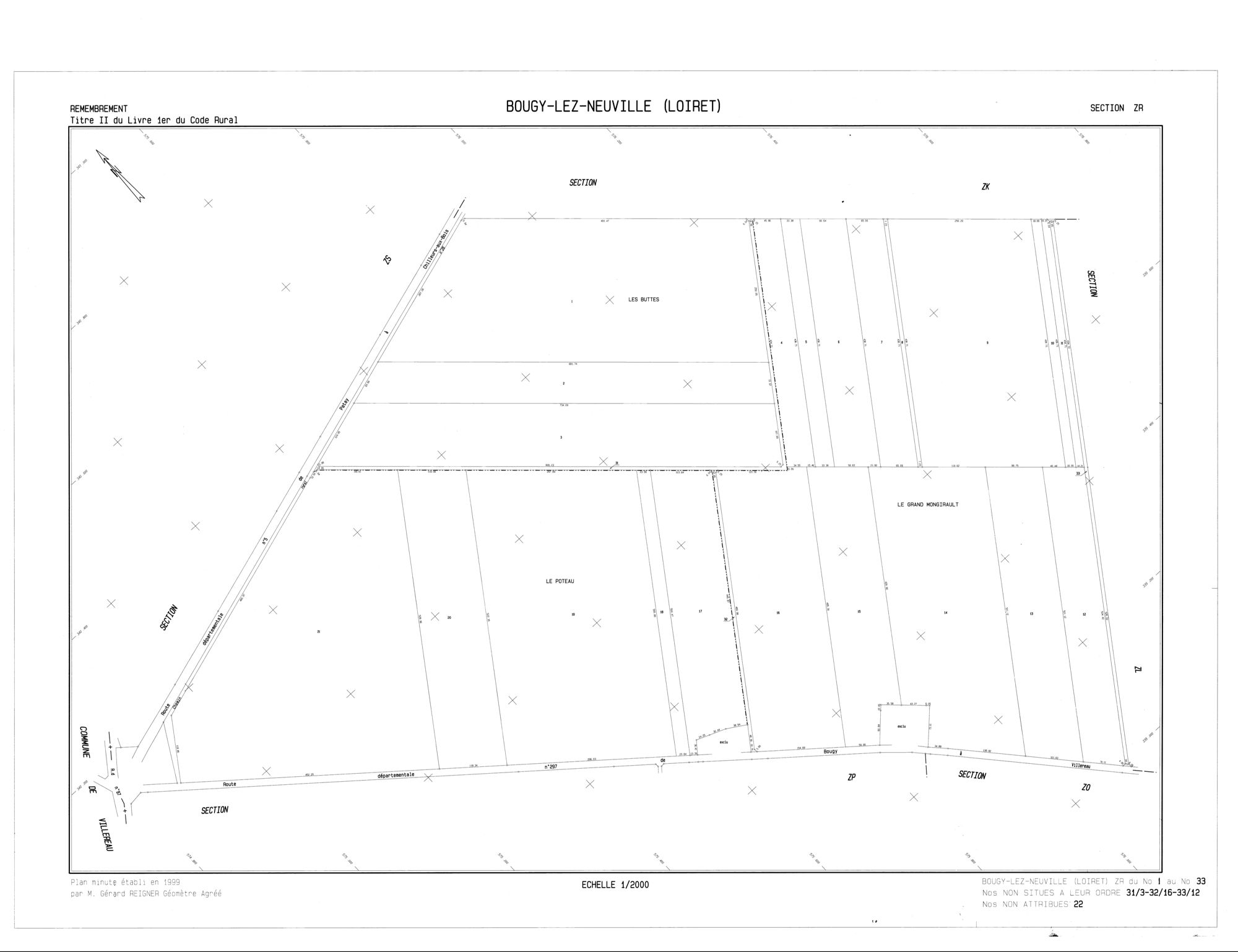 Bougy-lez-Neuville - Sections