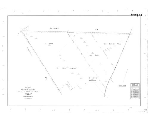 Bougy-lez-Neuville - Sections