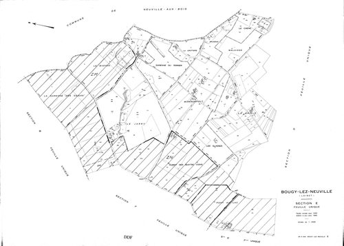 Bougy-lez-Neuville - Sections