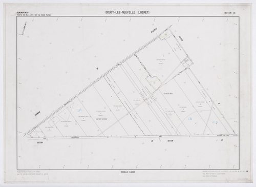 Bougy-lez-Neuville - Sections