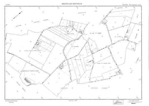 Bougy-lez-Neuville - Sections