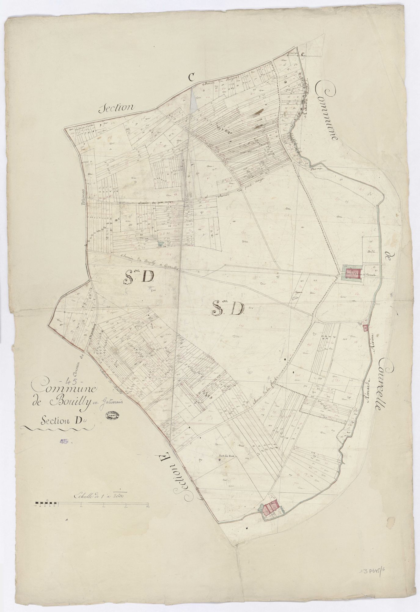 Bouilly-en-Gâtinais - Sections