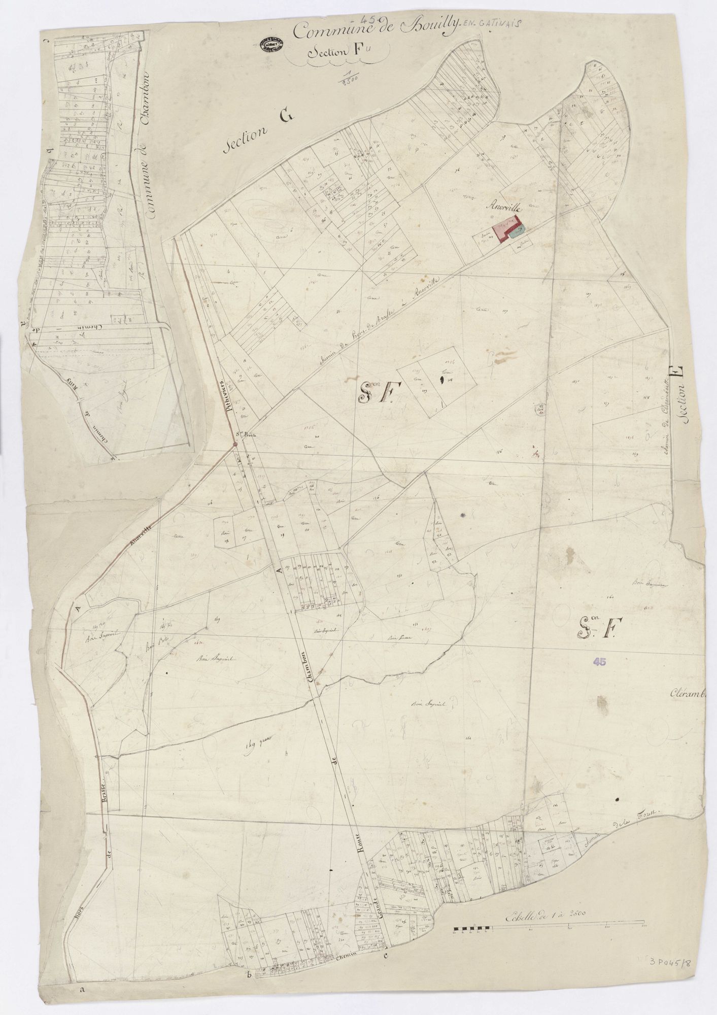 Bouilly-en-Gâtinais - Sections