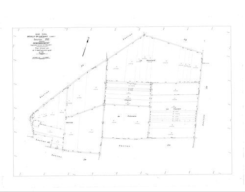Bouilly-en-Gâtinais - Sections