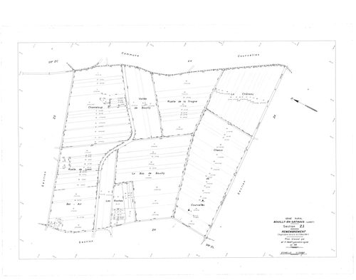 Bouilly-en-Gâtinais - Sections