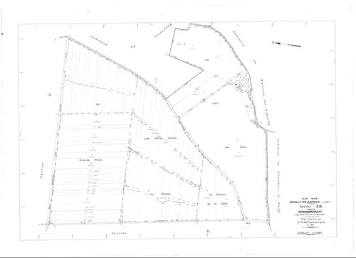 Bouilly-en-Gâtinais - Sections
