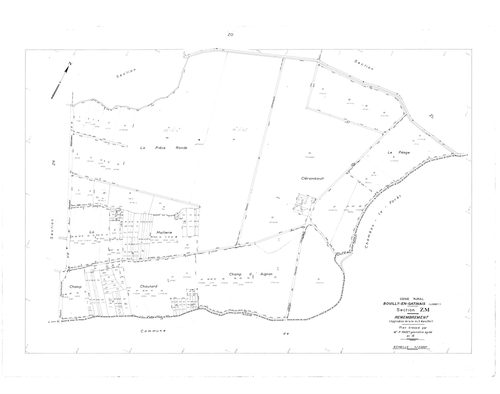 Bouilly-en-Gâtinais - Sections