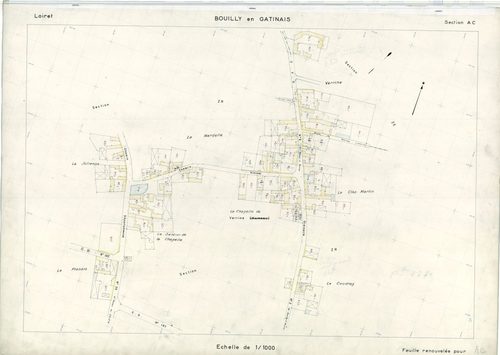 Bouilly-en-Gâtinais - Sections