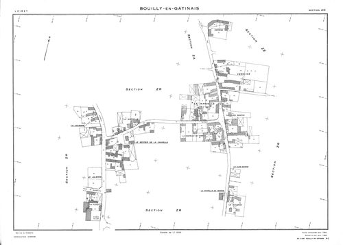 Bouilly-en-Gâtinais - Sections