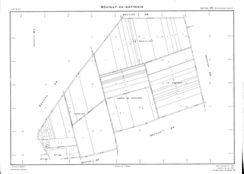Bouilly-en-Gâtinais - Sections