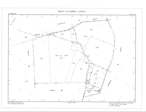 Boulay-les-Barres - Sections