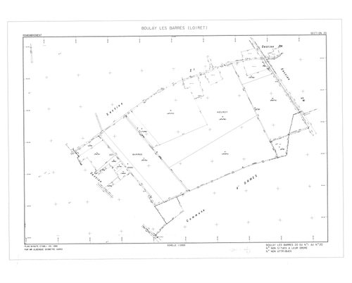 Boulay-les-Barres - Sections