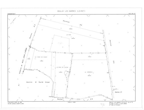 Boulay-les-Barres - Sections