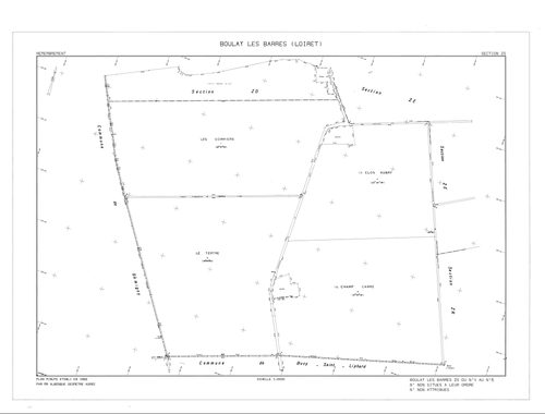 Boulay-les-Barres - Sections