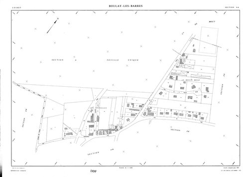 Boulay-les-Barres - Sections