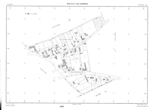 Boulay-les-Barres - Sections