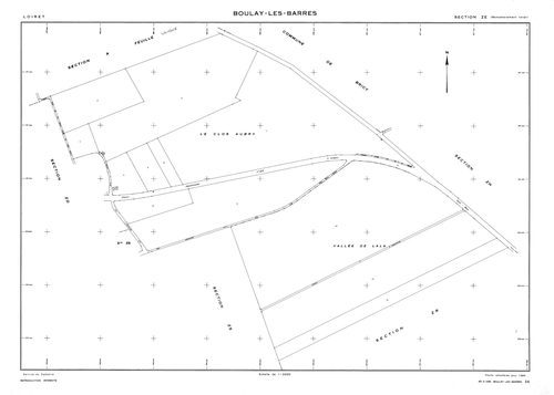 Boulay-les-Barres - Sections