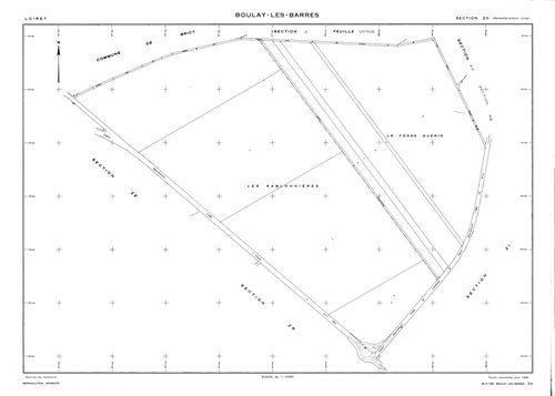 Boulay-les-Barres - Sections