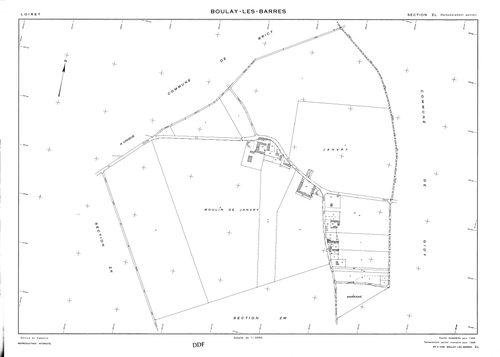 Boulay-les-Barres - Sections