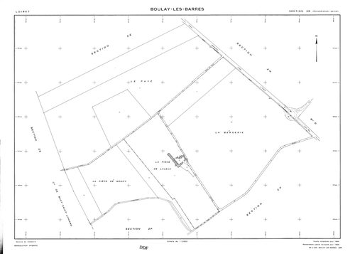 Boulay-les-Barres - Sections