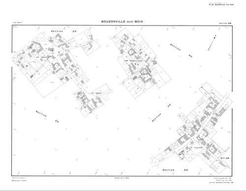 Bouzonville-aux-Bois - Sections