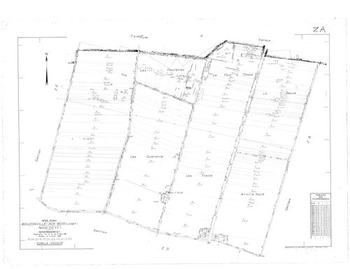 Bouzonville-aux-Bois - Sections