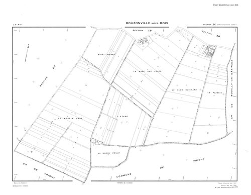 Bouzonville-aux-Bois - Sections