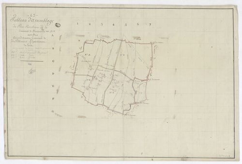 Bouzonville-aux-Bois - Tableau d'assemblage