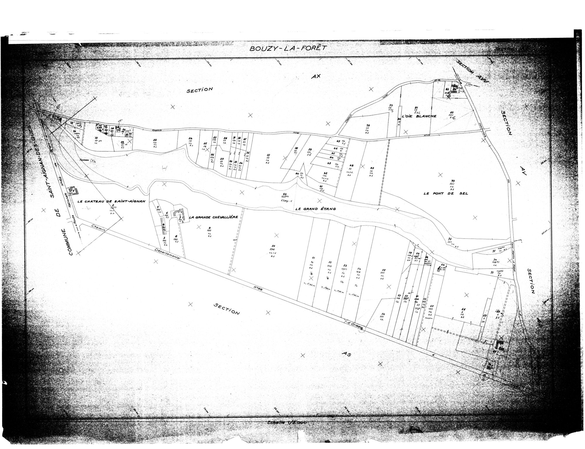 Bouzy-la-Forêt - Sections