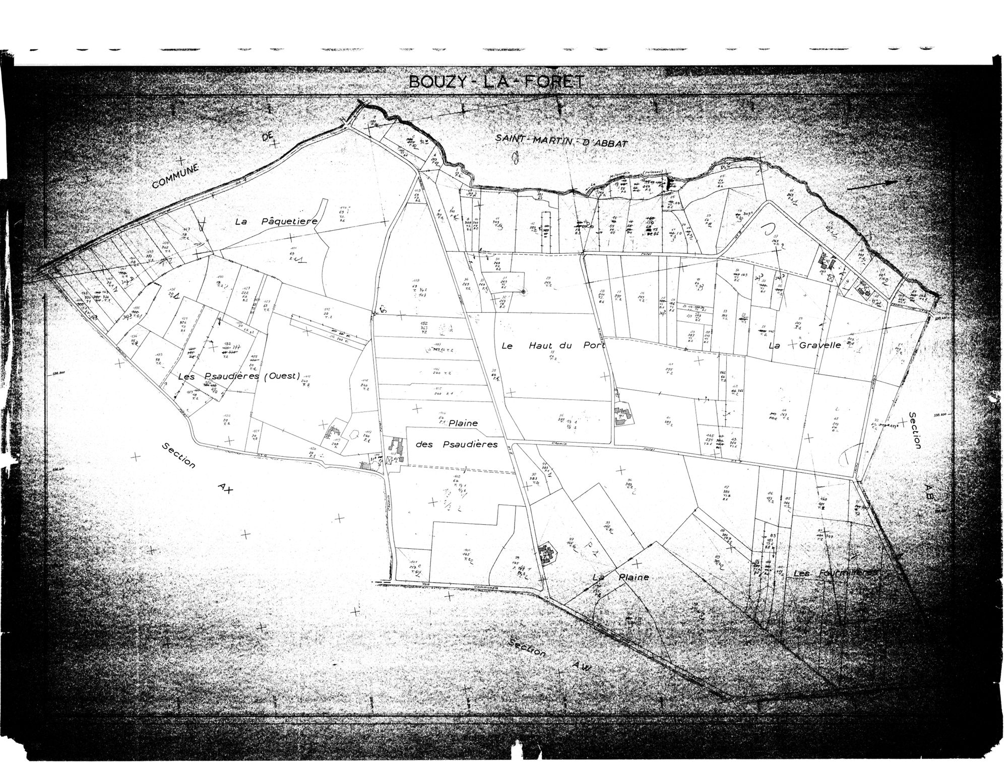 Bouzy-la-Forêt - Sections