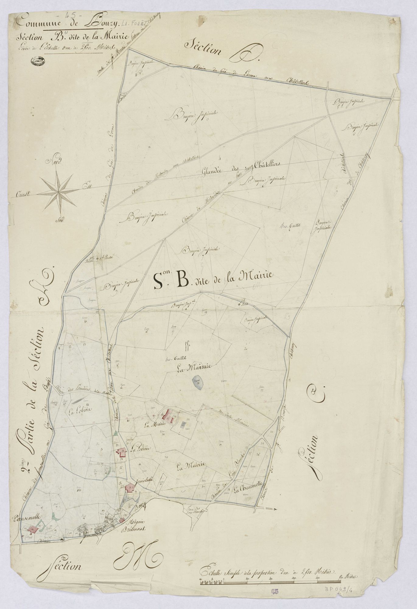 Bouzy-la-Forêt - Sections