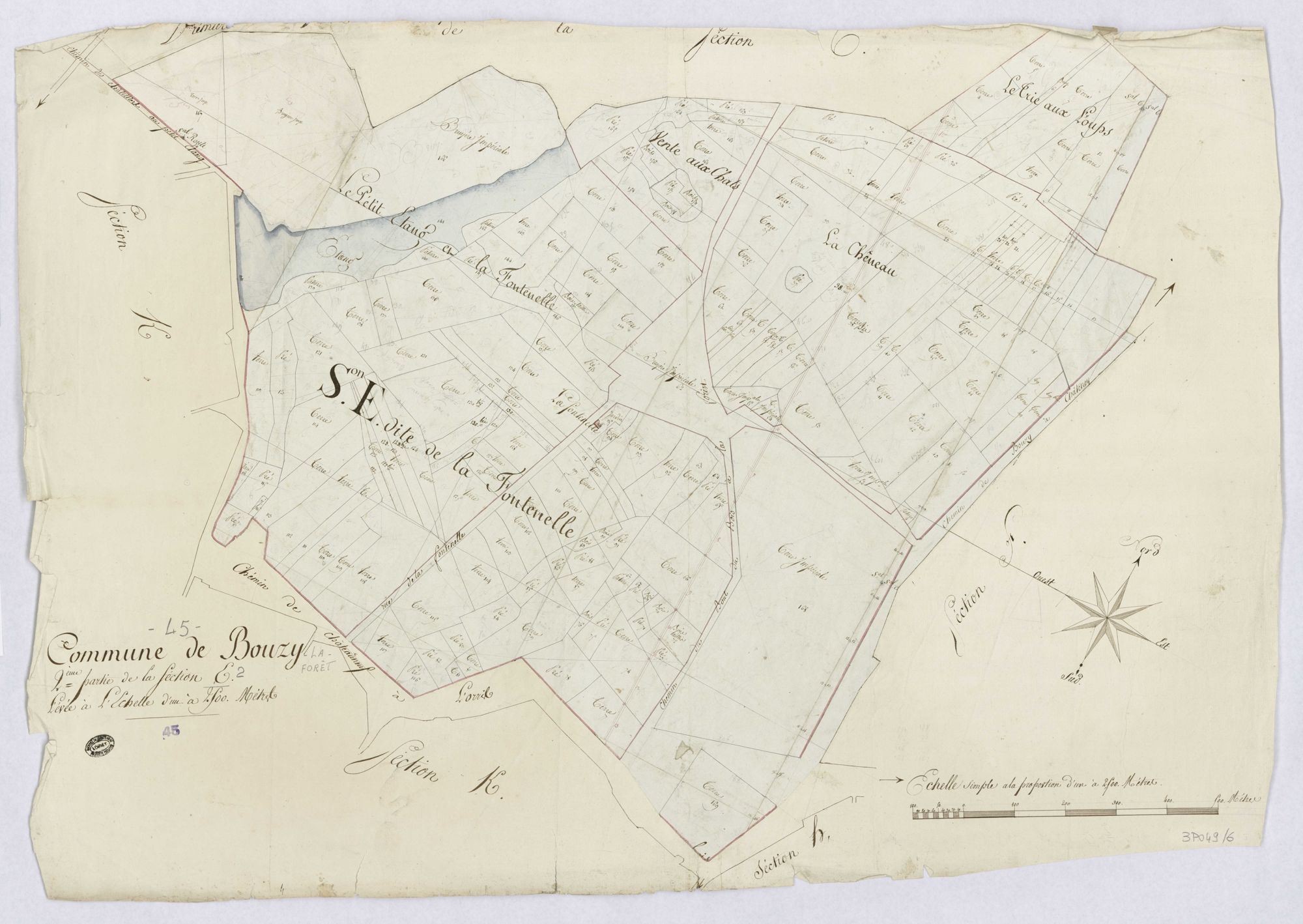 Bouzy-la-Forêt - Sections