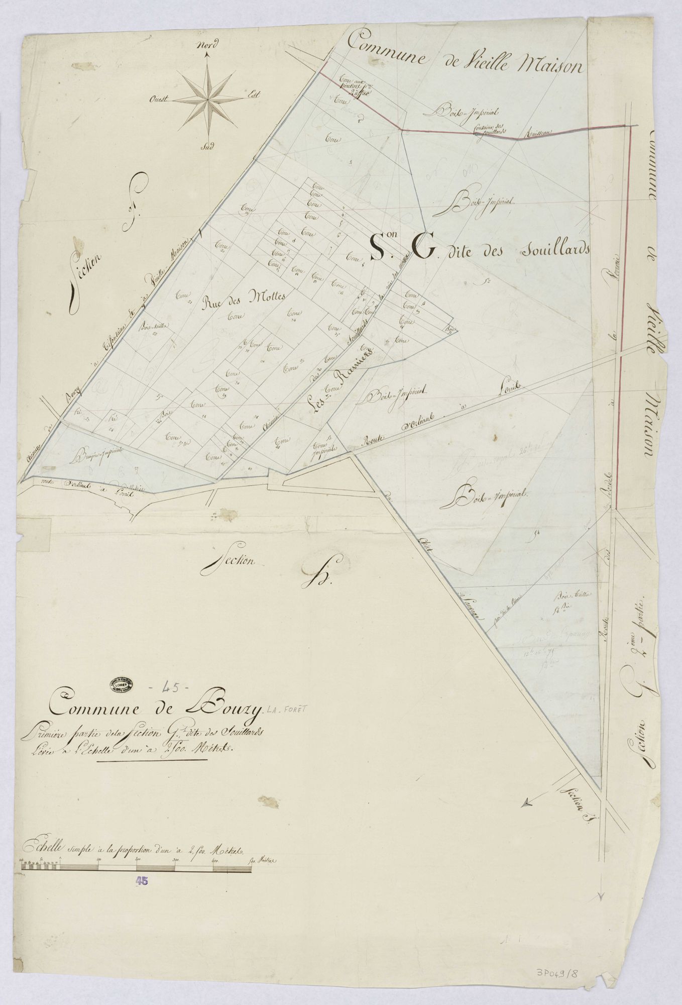 Bouzy-la-Forêt - Sections