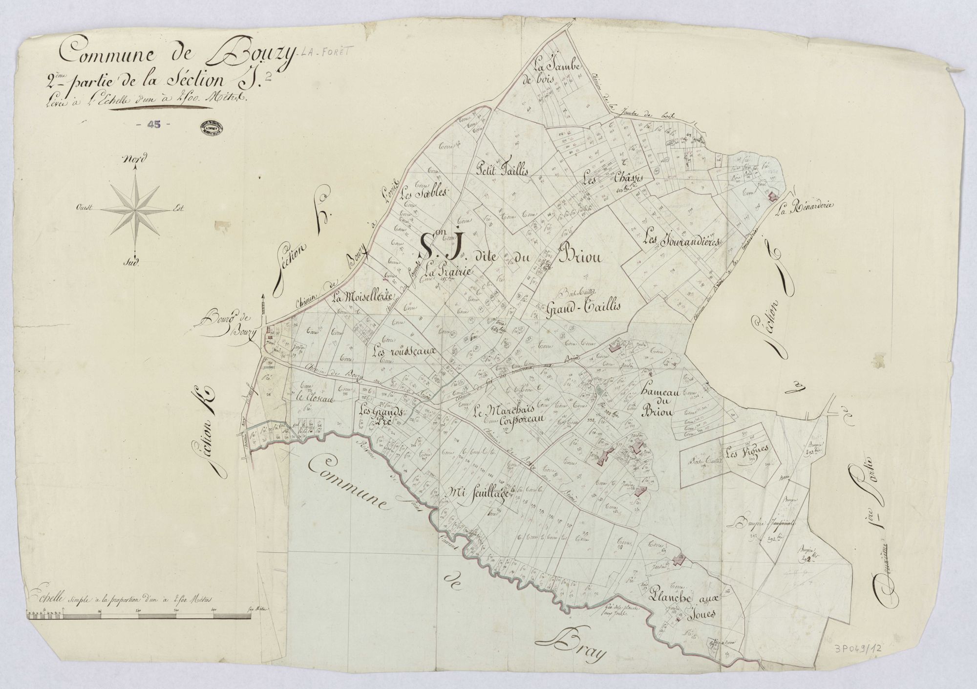 Bouzy-la-Forêt - Sections
