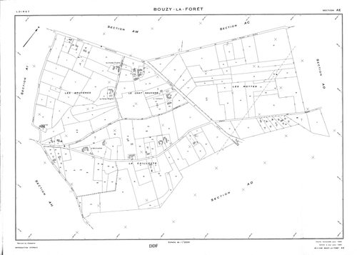 Bouzy-la-Forêt - Sections