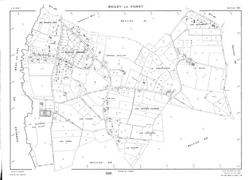 Bouzy-la-Forêt - Sections