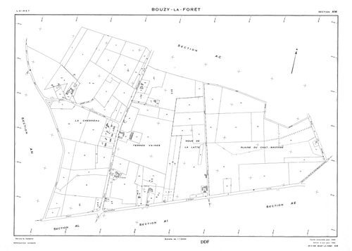 Bouzy-la-Forêt - Sections