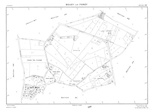 Bouzy-la-Forêt - Sections