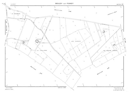 Bouzy-la-Forêt - Sections