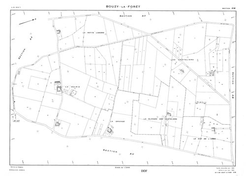 Bouzy-la-Forêt - Sections